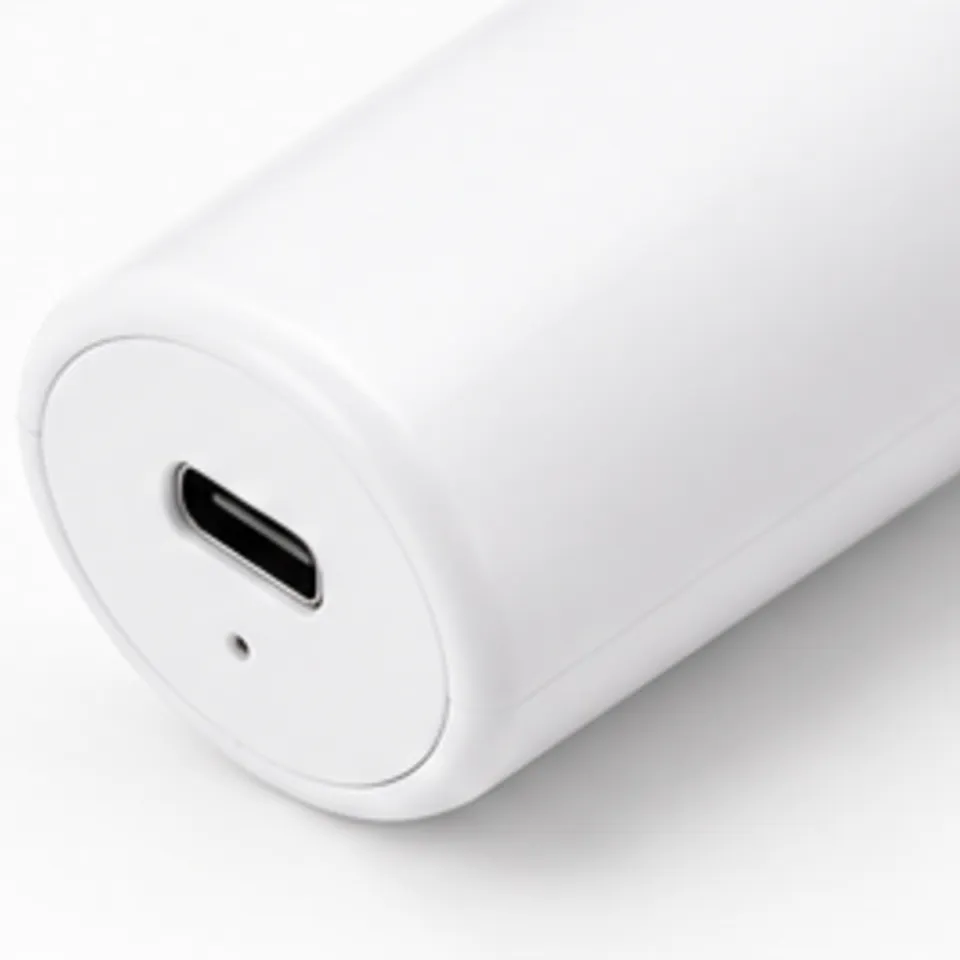 Puerto de carga USB-C de la mini lámpara